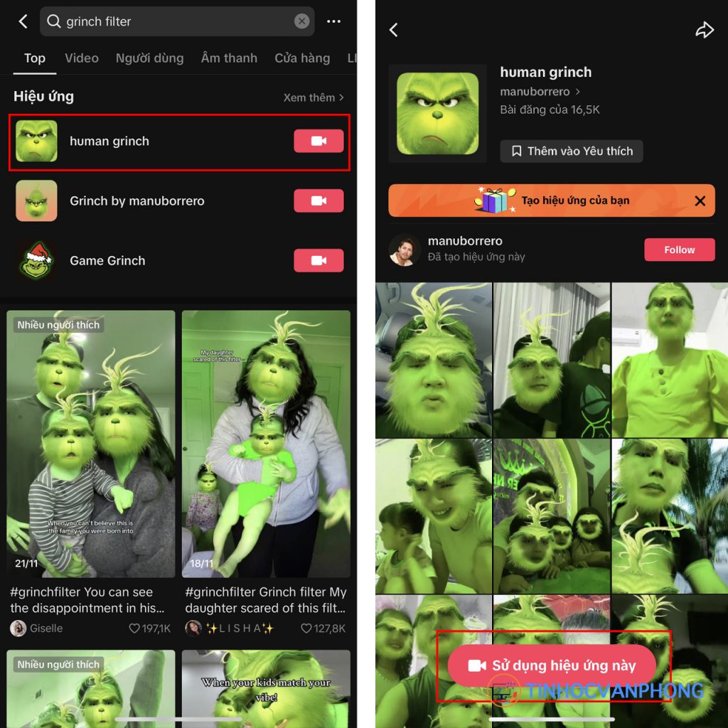 Cách tải filter Grinch trên TikTok - Ảnh 3