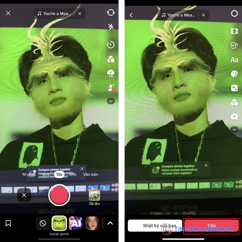 Cách tải filter Grinch trên TikTok - Ảnh 4