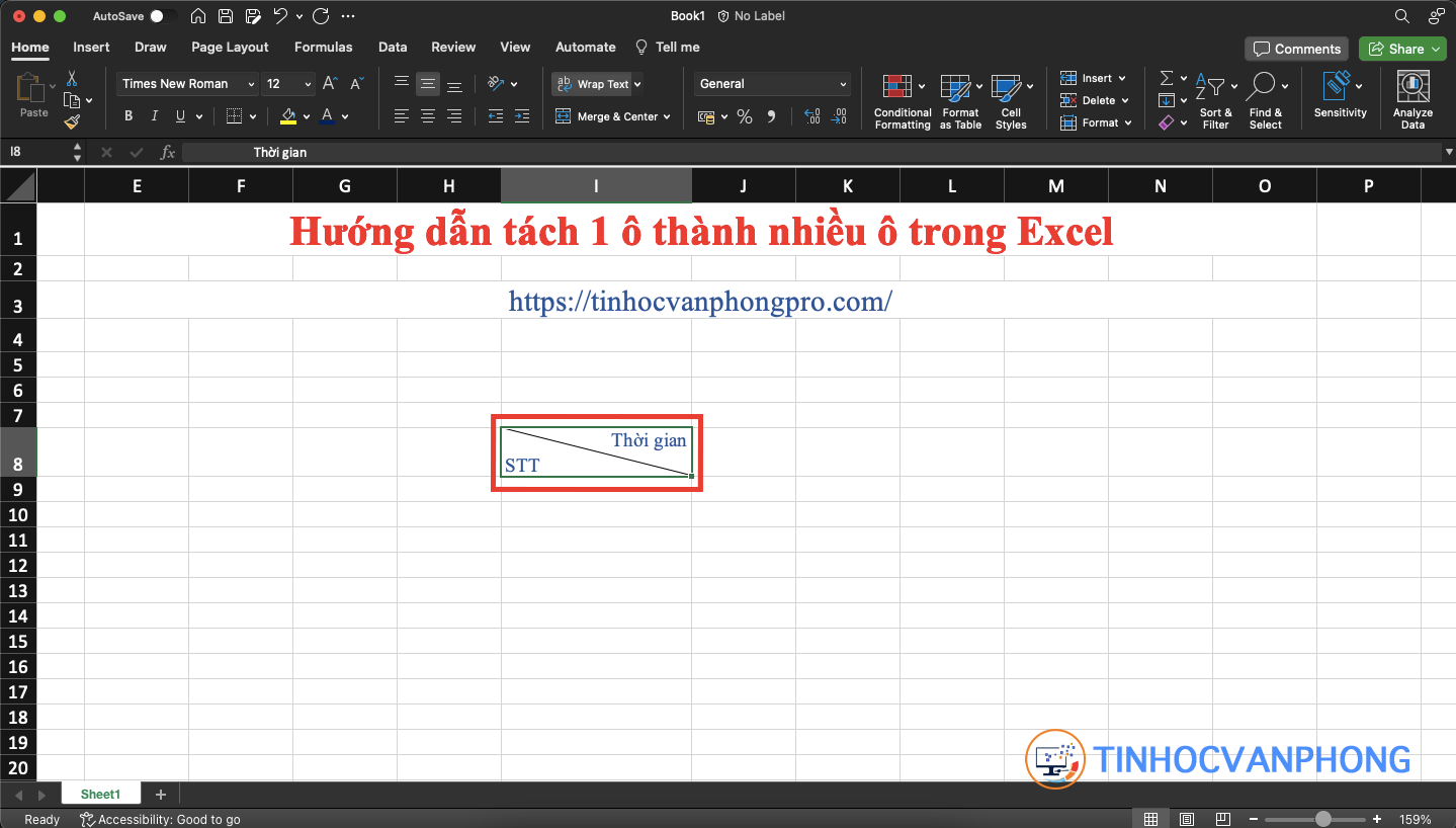 Hướng dẫn tách 1 ô thành nhiều ô trong Excel - Ảnh 4