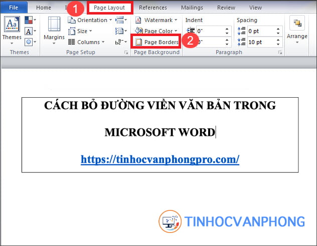 Cách loại bỏ khung văn bản và đường viền bảng trong Word - Ảnh 9