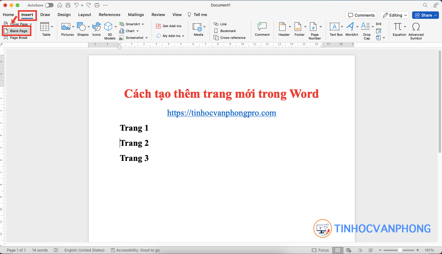 Cách tạo thêm trang mới trong Word - ảnh 4