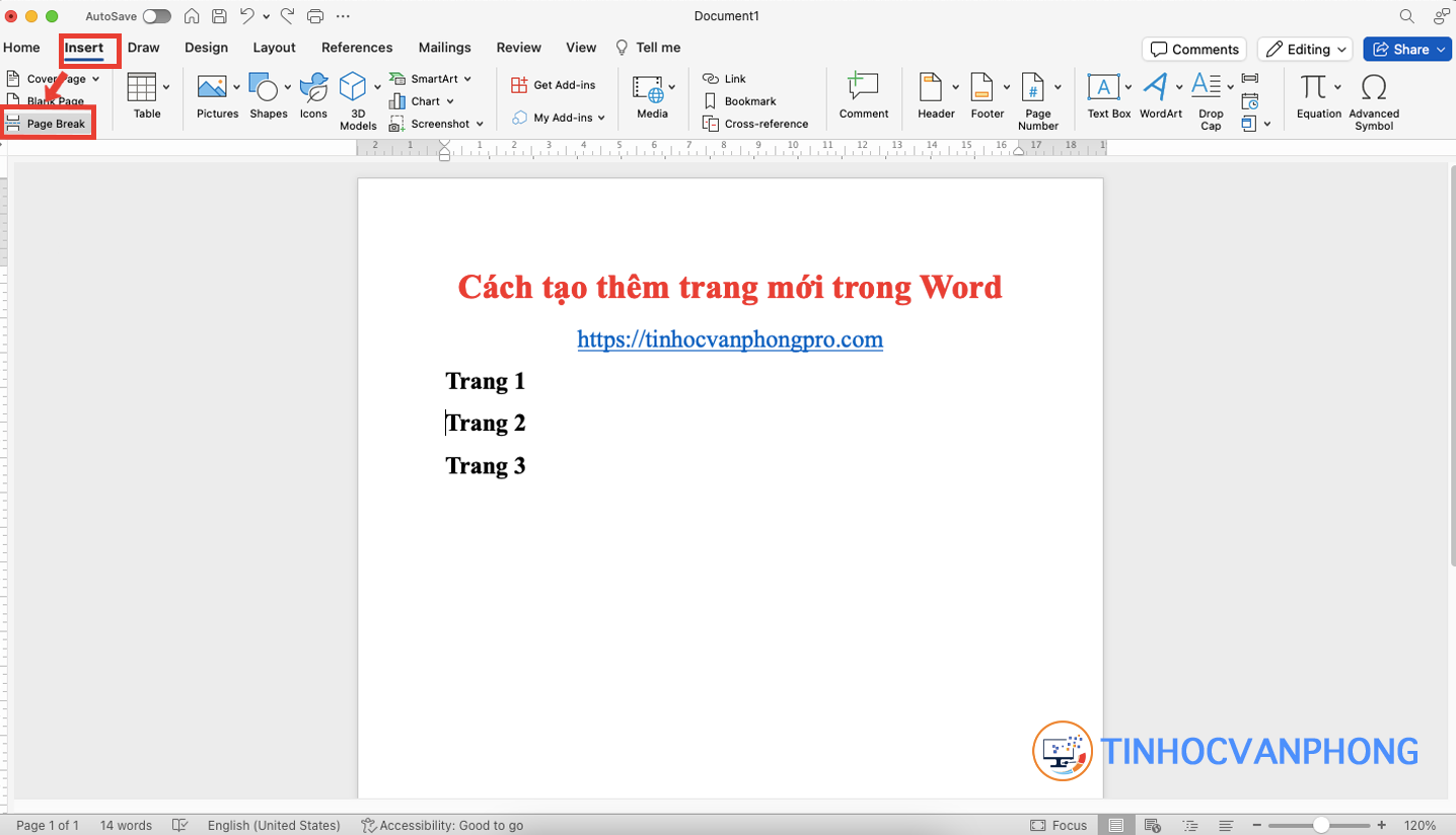 Cách tạo thêm trang mới trong Word - ảnh 6