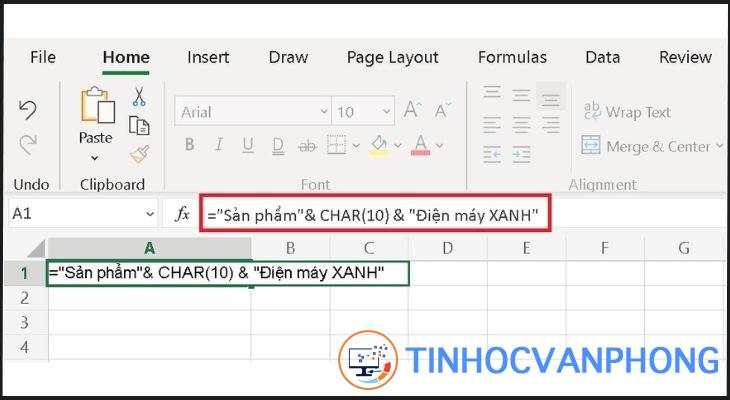 cách xuống dòng mới trong Excel và Google Spreadsheets - Ảnh  11