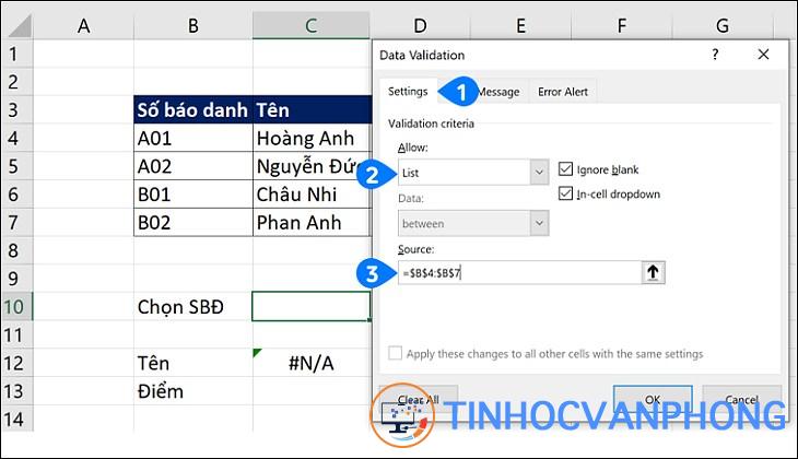 Hàm VLOOKUP trong Excel - Cách sử dụng hàm VLOOKUP chi tiết, có ví dụ - Ảnh 3