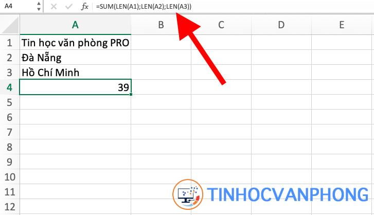 hàm LEN trong Excel - Ảnh 4