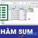 Hướng dẫn sử dụng hàm SUM trong Excel để tính tổng