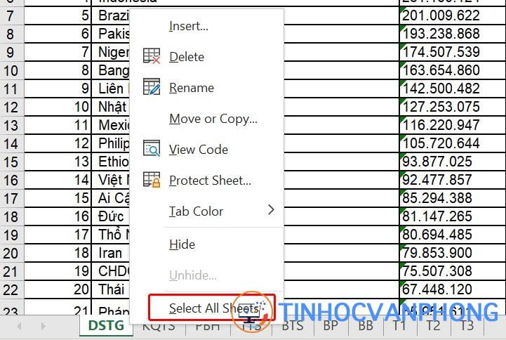 Hướng dẫn in tất cả trang tính trong Excel cùng một lúc - ảnh 1