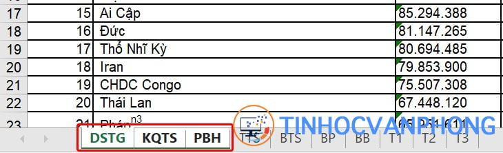 Hướng dẫn in nhiều trang tính trong Excel đồng thời - ảnh 2