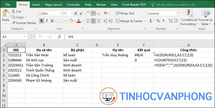 Hướng dẫn sửa lỗi #N/A trong Excel đơn giản và dễ hiểu nhất - Ảnh 2