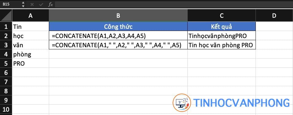 Cách sử dụng hàm CONCATENATE để nối chuỗi trong Excel - Ảnh 12