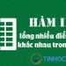 Cách sử dụng hàm IF lồng nhiều điều kiện trong Excel