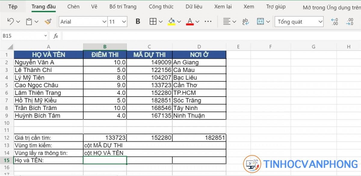 Hàm MATCH trong Excel - Ảnh 3