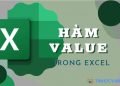 Hướng dẫn sử dụng hàm VALUE trong Excel chi tiết và dễ hiểu