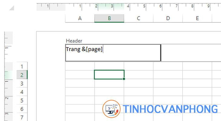 cách đánh số thứ tự trang trong Excel khi in - Ảnh 7