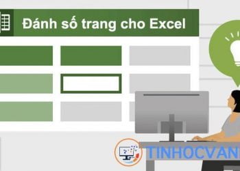 Cách đánh số thứ tự trang trong Excel khi in