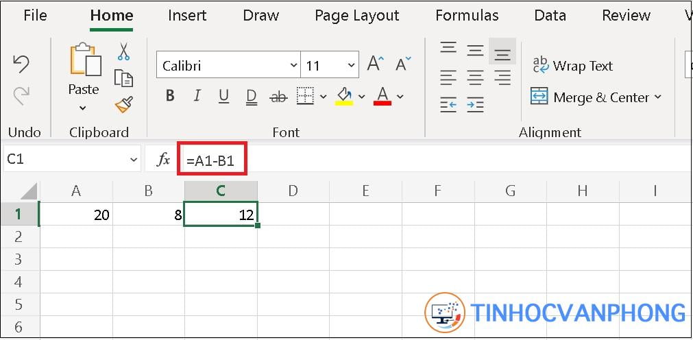 hàm trừ trong Excel - Ảnh 3