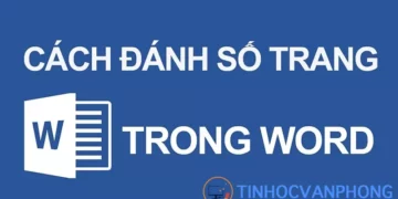 6 cách đánh số trang trong word