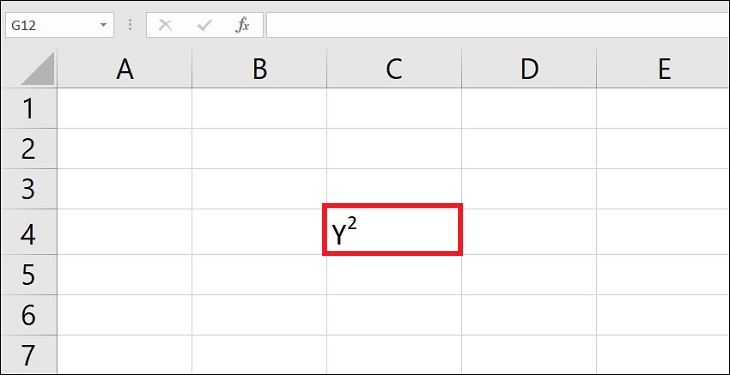 Hướng dẫn viết số mũ, chỉ số trên, chỉ số dưới trong Excel - Ảnh 4