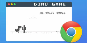 Dino Game ra mắt vào tháng 9 năm 2014