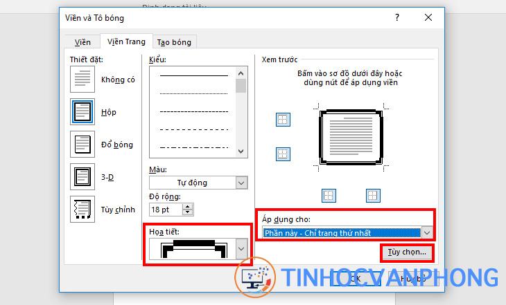 Cách tạo khung bìa trong Word cho 1 trang hay toàn bộ đơn giản - Ảnh 8