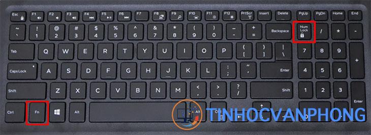 Bạn ấn giữ đồng thời tổ hợp phím Fn + Numlocks để bỏ chế độ tự gõ chữ thành số